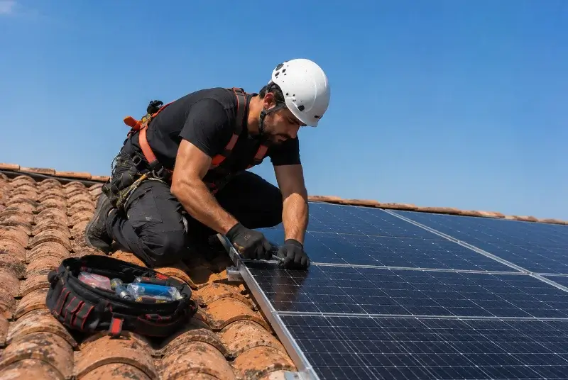 Maintenance et monitoring de panneaux solaires à Val d'Erdre-Auxence