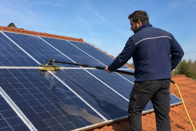 Nettoyage et entretien de panneaux solaires à Val d'Erdre-Auxence